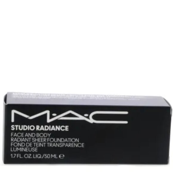 NEW MAC Cosmetics Studio Radiance Face Body Foundation in N7 Dark Radiant Sheer - Picture 2 of 7